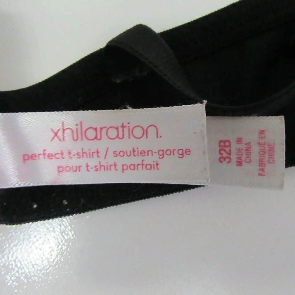 XHILARATION Underwire Perfect T-Shirt Coverage Bra